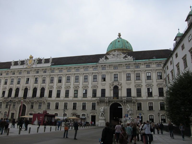 オーストリア ウィーン ホーフブルク宮殿（王宮）1