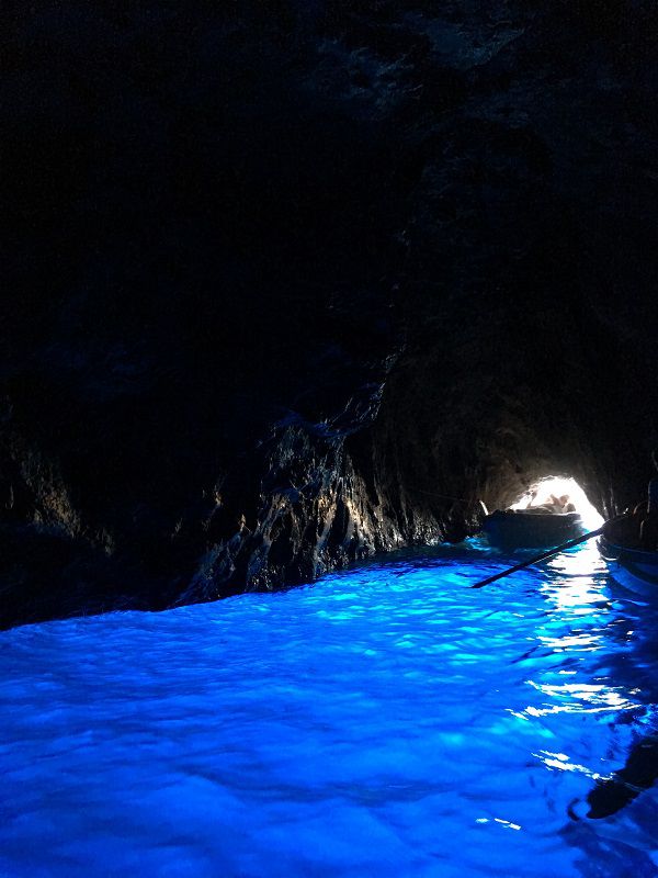 イタリア カプリ島 青の洞窟4