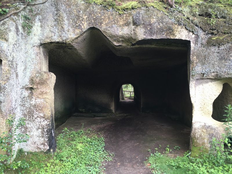松島 雄島 岩窟 トンネル
