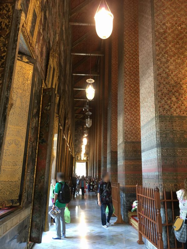 タイ バンコク ワット・ポー 釈迦仏堂