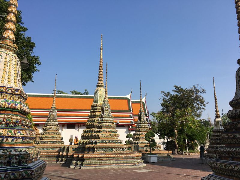 タイ バンコク ワット・ポー 仏塔