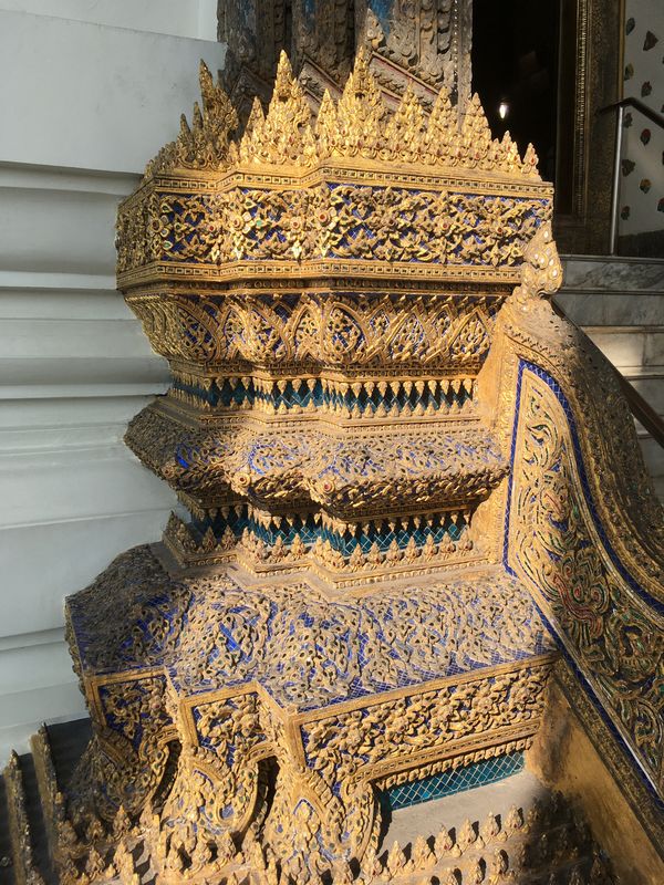 タイ バンコク ワット・ポー 本堂 装飾
