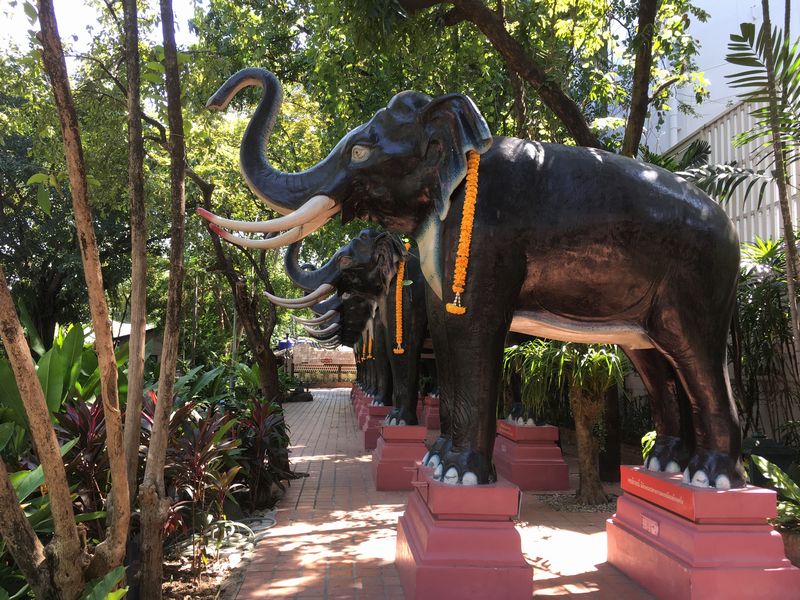 タイ エラワンミュージアム 象 鳴き声 センサー